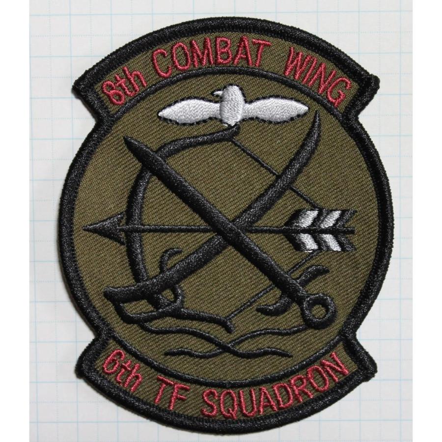 航空自衛隊グッズ 築城基地 6飛行隊 弓（ロービジ）ワッペン・パッチ