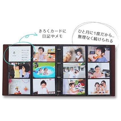 送料無料】フジフィルム OURHOME バインダー綴じタイプアルバム かぞく 