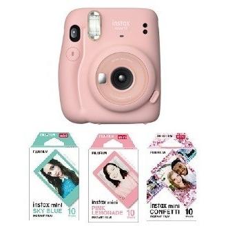 フィルム10枚付き 送料無料 Fujifilm フジフイルム チェキ Instax Mini 11 ブラッシュピンク Ins Mini 11 Pink 9 Hit Market 通販 Yahoo ショッピング
