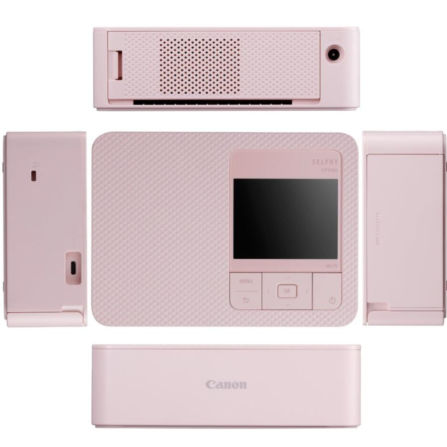 【送料無料】Canon キヤノン Wi-Fi接続コンパクトフォトプリンター SELPHY CP1500 ピンク セルフィCP1500｜hit-market｜02