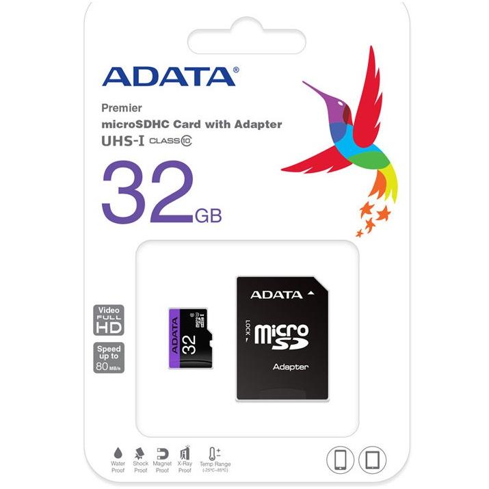 ADATA マイクロSDカード32GBクラス10 Class10 AUSDH32GUICL10-RA1｜hit-market｜02