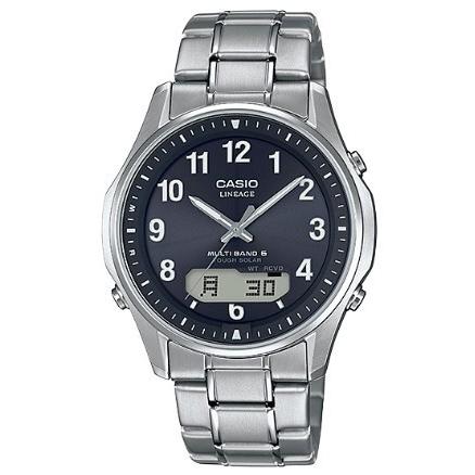 CASIO チタン 電波ソーラー LCW-M100TSE-1A LINEAGE LINEAGE 【送料無料】カシオ CASIO LCW-M100TSE-1A2JF マルチバンド6