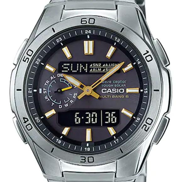 【送料無料】【国内正規品】CASIO・カシオ wave ceptor 世界6局電波ソーラー時計 WVA-M650D-1A2JF 【ギフト包装】｜hit-market｜02