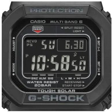 【送料無料】【国内正規品】CASIO・カシオ 電波ソーラー腕時計 G-SHOCK GW-M5610U-1BJFの画像