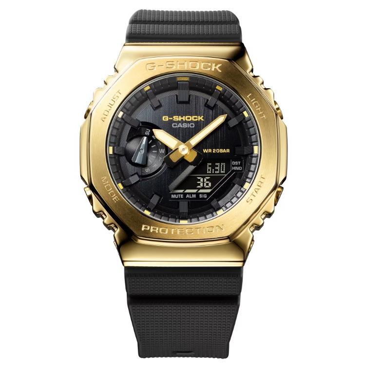 美品　G-SHOCK CASIO　GA-2100G G-SHOCK 【送料無料】CASIO カシオ GM-2100G-1A9JF メタルカバード