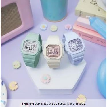 【ゆうパケットで送料無料】カシオ 耐衝撃構造 Baby-G 人気のBGD-565をセレクト 10気圧防水 BGD-565SC-2JFの画像