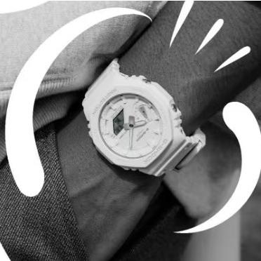 【送料無料】CASIO・カシオ GA-2100-7A7JF G-SHOCK One toneシリーズ ベースモデルはGA-2100シリーズですの画像