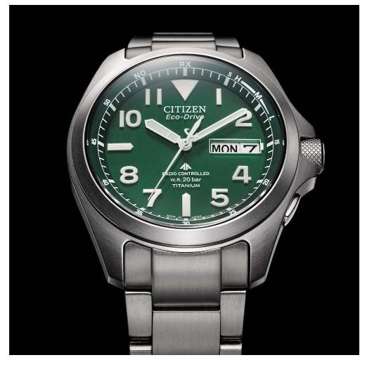 【送料無料】CITIZEN シチズン PROMASTER エコ・ドライブ 電波時計 PMD56-2951の画像
