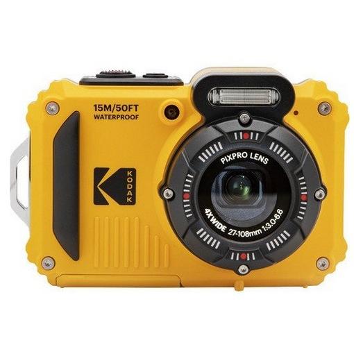【送料無料】Kodak コダック デジタルカメラ 防水15m 耐衝撃2m PIXPRO WPZ2 イエロー｜hit-market
