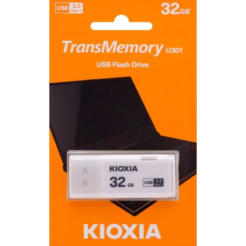 ゆうパケットで送料無料 高品質新品 KIOXIA 旧東芝 TOSHIBA USB3.0メモリー 32GB LU301W032GG4 期間限定特別価格