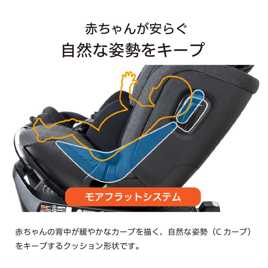 【メーカー直送 送料無料】【代引き不可】【離島は別途送料】リーマン チャイルドシート ベビーシート カイナロングR129の画像