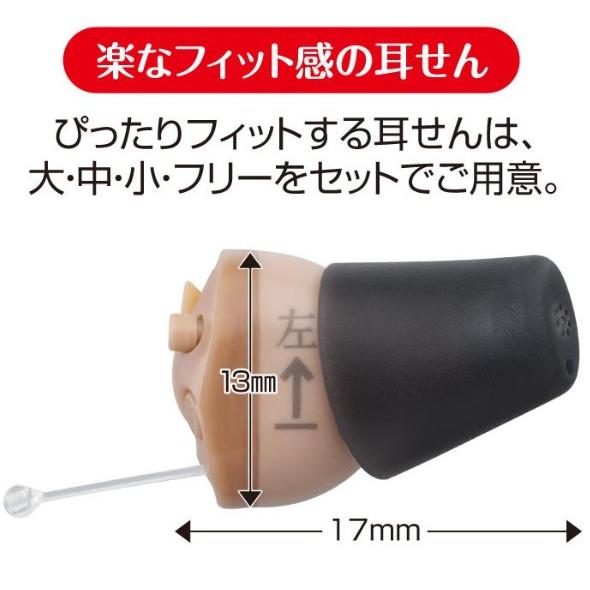 送料無料】オンキョー ONKYO OHS-D31 KIT 両耳 耳あな型 補聴器 PR-41