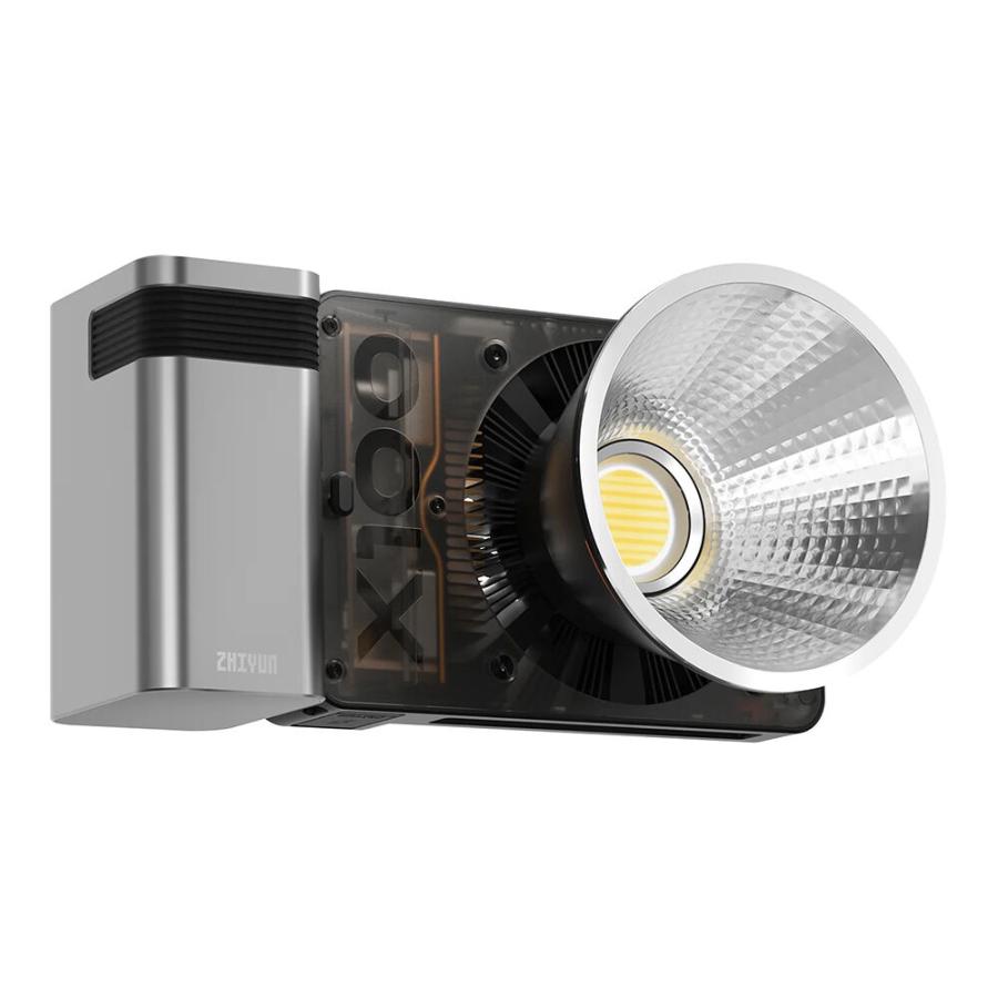 【美品】ZHIYUN MOLUS X100 COMBO 送料無料】ZHIYUN MOLUS X100 COMBO バイカラー100Wポケット COBライト