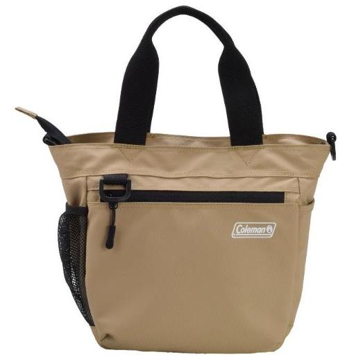 Coleman コールマン キャンピングバッグ　Mサイズ　ブラウン　キャンバス 2026年2月号≪開封レビュー≫Coleman [コールマン] ジップつきトート