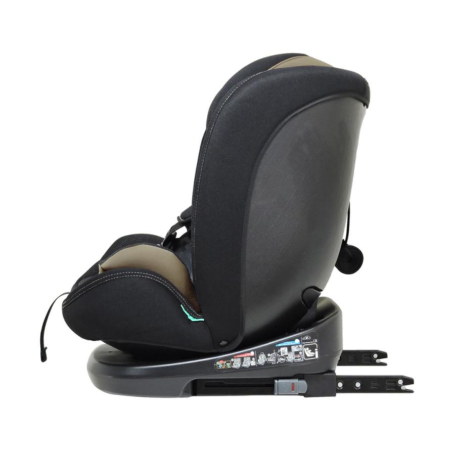 リーマン Fika 車用 チャイルドシート ブラウン LEAMAN（リーマン） ジュニアシート ハイバックジュニアISOFIX R129