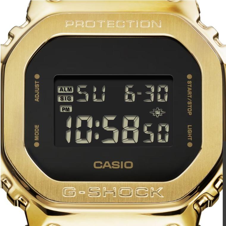 【送料無料】CASIO カシオ G-SHOCK GM-5600G-9JF メタルカバードシリーズをベースに人気のブラックとゴールドカラーを採用したモデル｜hit-market｜03