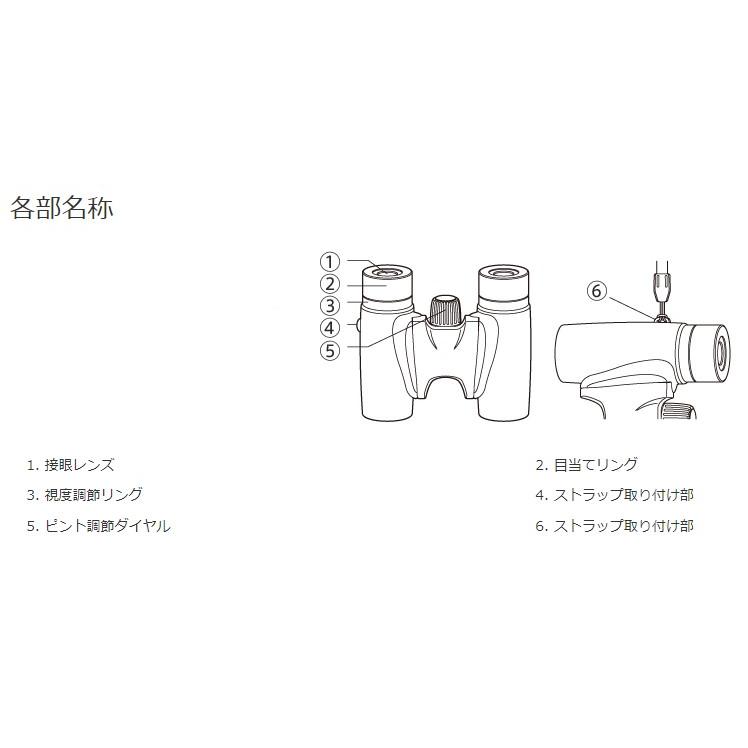 【送料無料】OLYMPUS 双眼鏡 オリンパス 防水双眼鏡 8×21 RC II WP GRN オリーブグリーン｜hit-market｜06