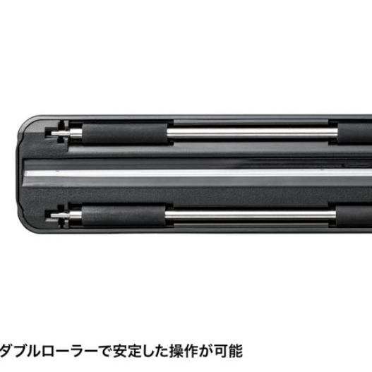 ポータブルハンディスキャナー PSC-HS2BK 【適】 ダブルローラーでまっすく読み取れる