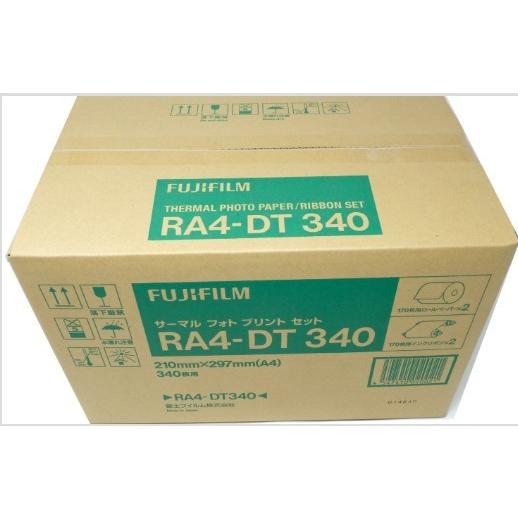 送料無料 FUJIFILM デポー フジフィルム サーマルフォトプリントセット ASK-4000A用 A4サイズ RA4-DT340 期間限定送料無料