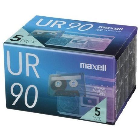 日立マクセル オーディオカセットテープ UR-90N5P ノーマル 90分 (5巻パック)