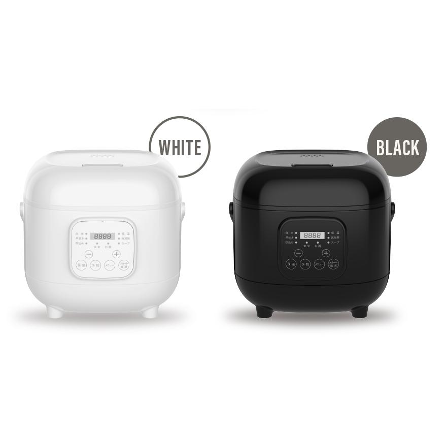 送料無料】VERSOS ベルソス 3合炊飯器 VS-KE23 ホワイト 取っ手