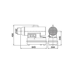 オリオン　ジェットヒーター　ＨＰＥ150Ａ60　業務用 |  | 02