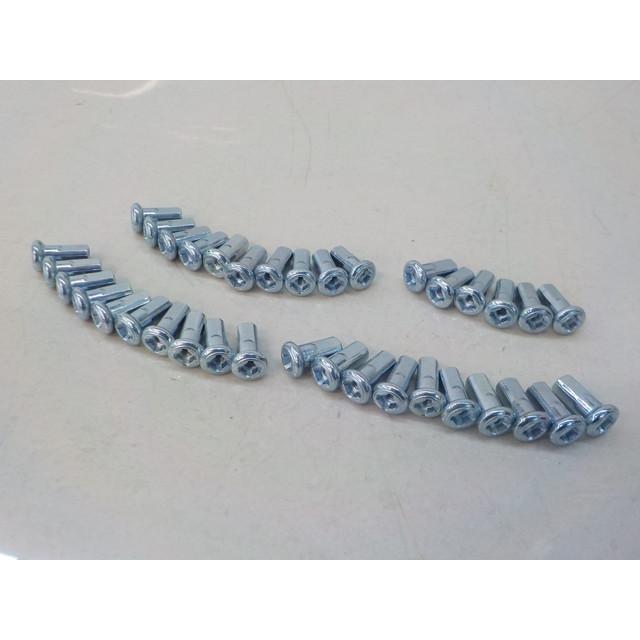 ★☆バイク用スポークホイール用ニップル（ホークCB400F、CB350F、CB250T）36個セット | 