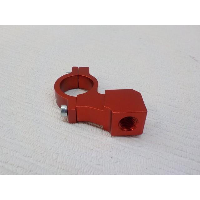 (TH)10mm逆ネジ汎用ミラークランプ  赤（ミラーホルダー）22パイ |  | 01