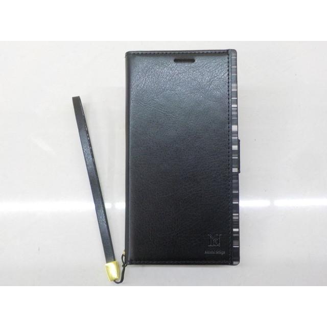 TIN★☆在庫あり(2)iPhone11手帳型ケース　iP19_61-ACB03ACB　Black×Black　黒　 | 