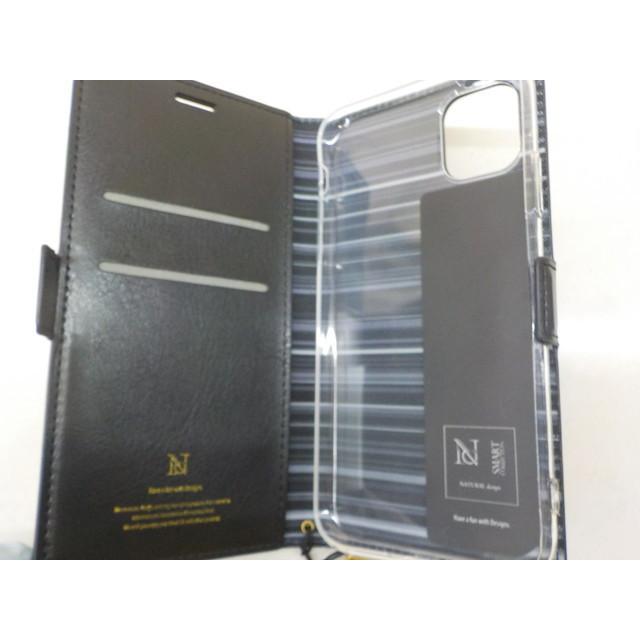 TIN★☆在庫あり(2)iPhone11手帳型ケース　iP19_61-ACB03ACB　Black×Black　黒　 |  | 05