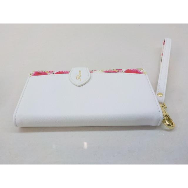 TIN★☆在庫あり(3)iPhone12mini手帳型ケース　花柄　iP20_54-ＦＬＥ04　White　白　新品未使用 |  | 08