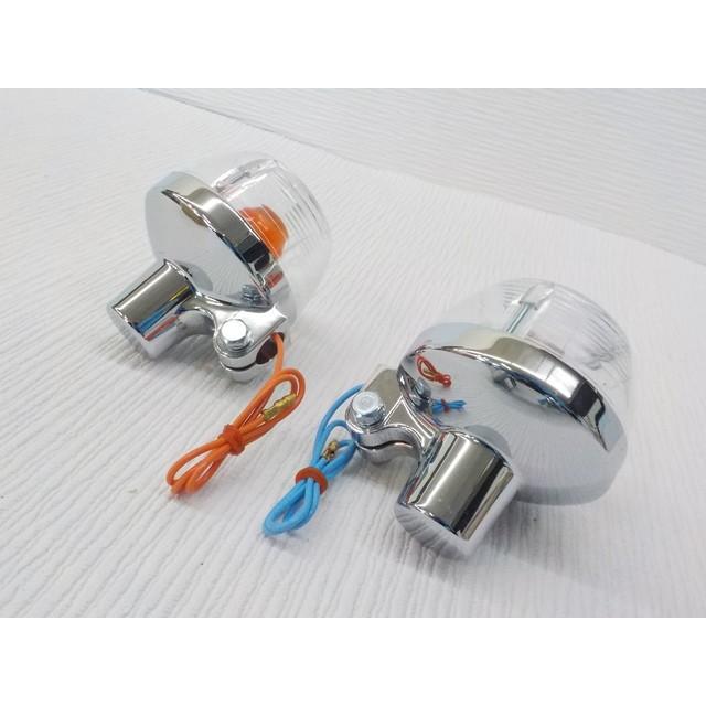 (TW)アルミCBリプロウインカー（4つセット）（CB400Fホーク）クリア　高品質 |  | 01