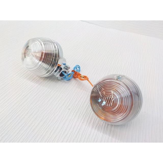 (TW)アルミCBリプロウインカー（4つセット）（CB400Fホーク）クリア　高品質 |  | 02