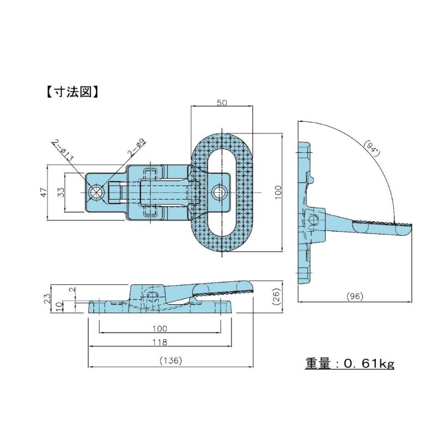 2インチ　2inch SUS ステンレス　ヘアライン　ヒッチステップ 補助ステップ ステンレス磨き仕上げ : 常陸美装Yahoo!ショップ - 通販