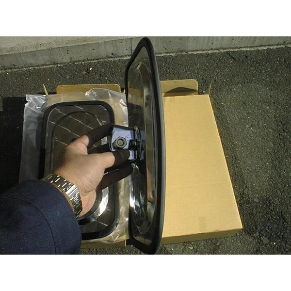 ウロコワンマンミラー 左右2個セット トラック用 サイドミラー