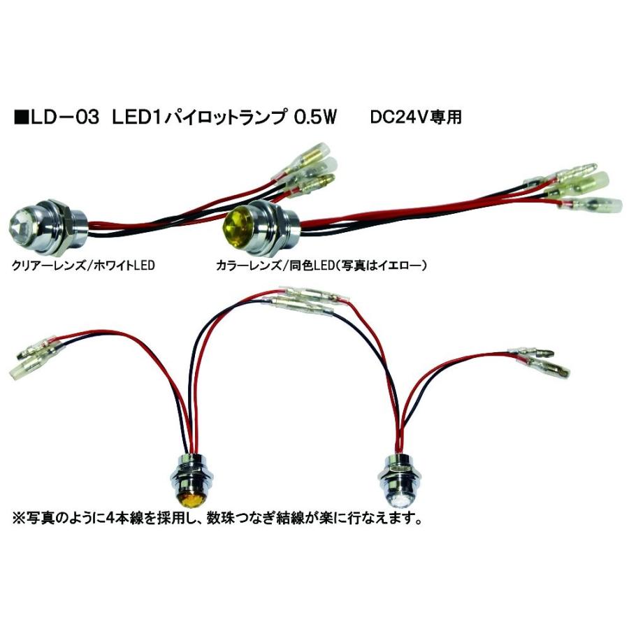 ジェットイノウエ LD-03 LED1パイロットランプ : 常陸美装Yahoo