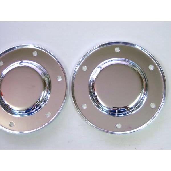 UD 大型用　ハブカバー メッキフロントハブキャップ UD 大型 クオン 左右セット 2枚組 ※17