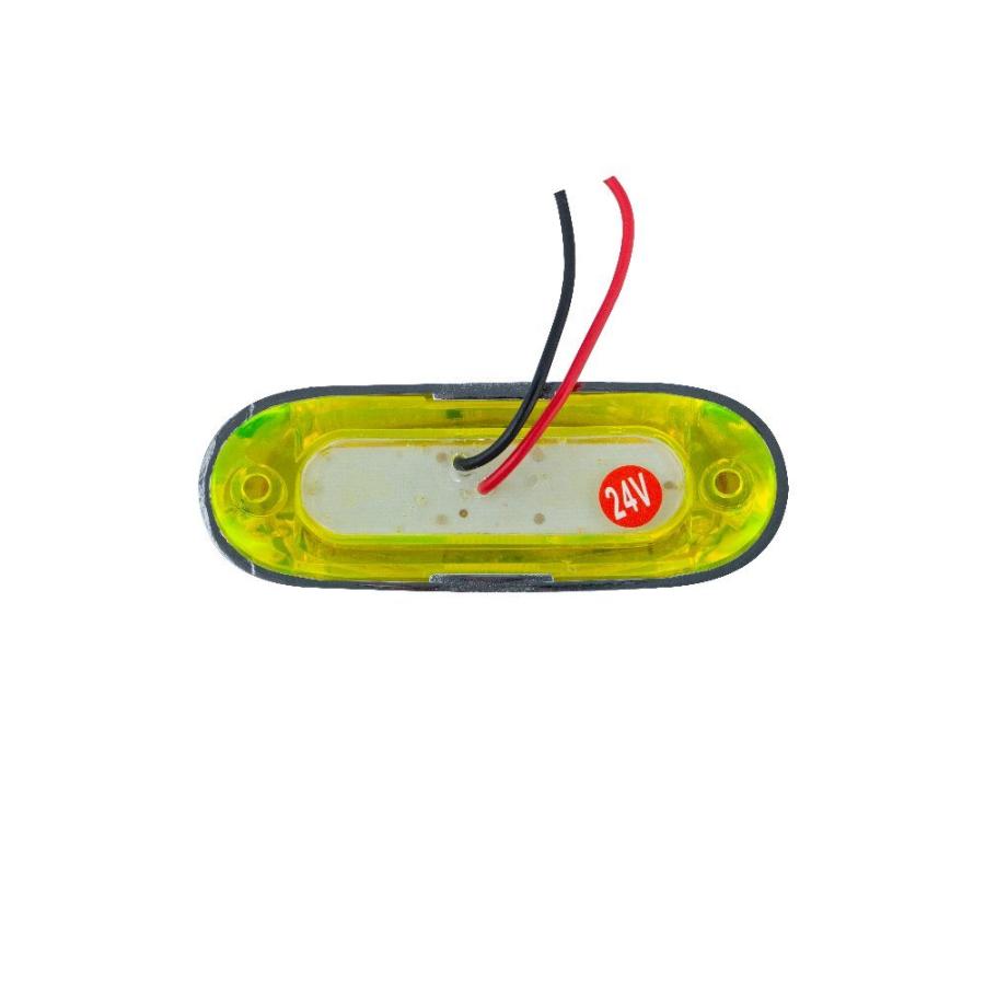 ジェットイノウエ LED サイドマーカーランプ 24V用イエロー534928