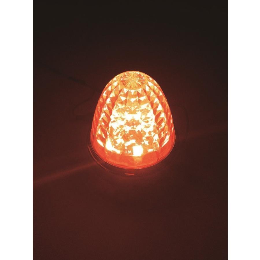 新品未使用☆JB 激光LEDクリスタルハイパワーマーカーアンバー10個セット JB激光 LEDクリスタルハイパワーマーカー LSL-202A アンバー/アンバー