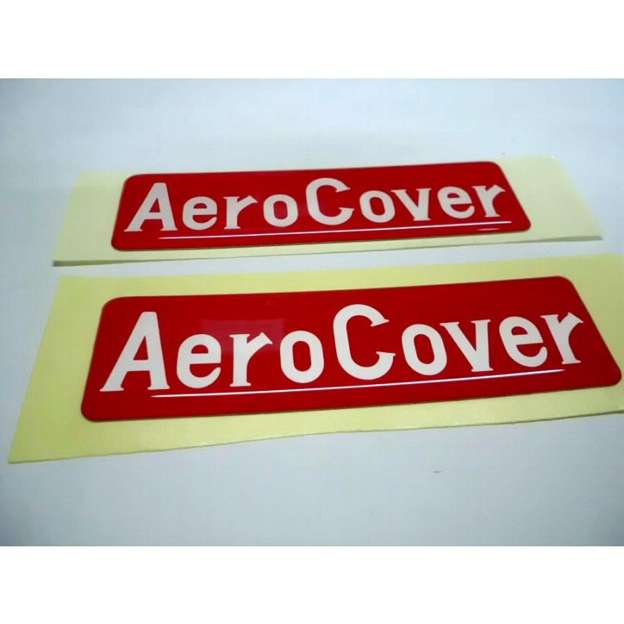 エアロカバー用シール赤2枚セット : 常陸美装Yahoo!ショップ - 通販