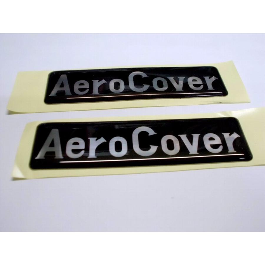 AeroCover ホイールカバー 2枚セット エアロカバー用シール 黒 2枚セット 大型トラック ホイール エアロ