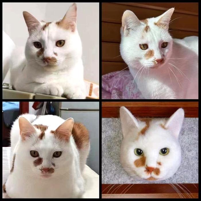 犬 猫 オーダーメイド 人形 上半身 植毛可能 ペットドール メモリアル