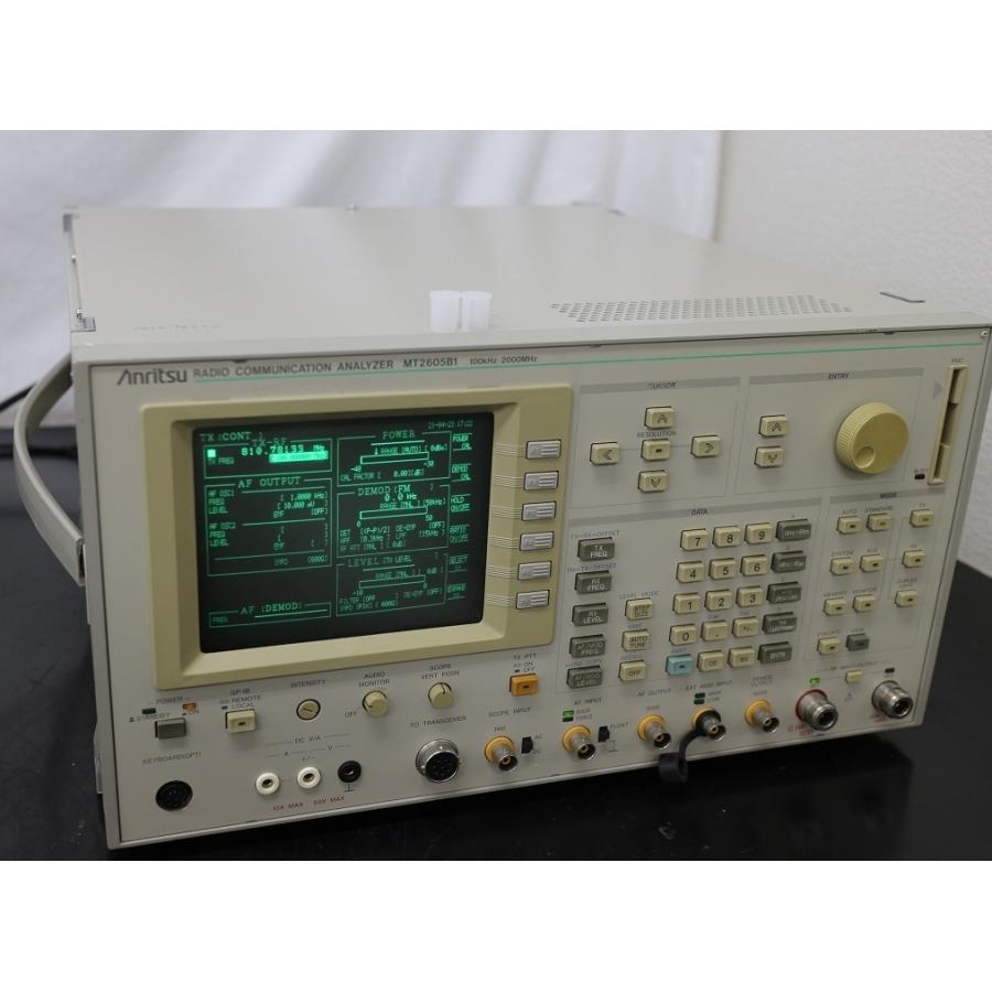 ANRITSU MT2605B1 /05 ラジオコミュニケーションアナライザ
