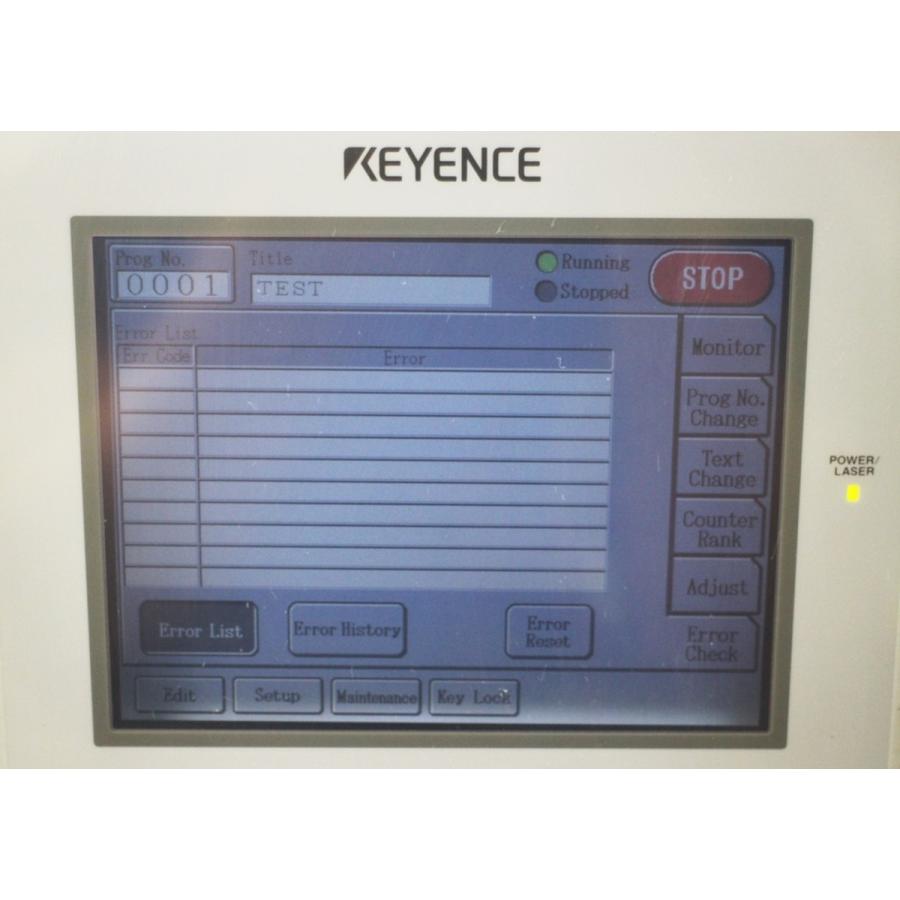 正常動作品】Keyence ML-G9300+9310 超高速ハイパワーCO2 正常動作品】Keyence ML-G9300+9310 超高速ハイパワーCO2