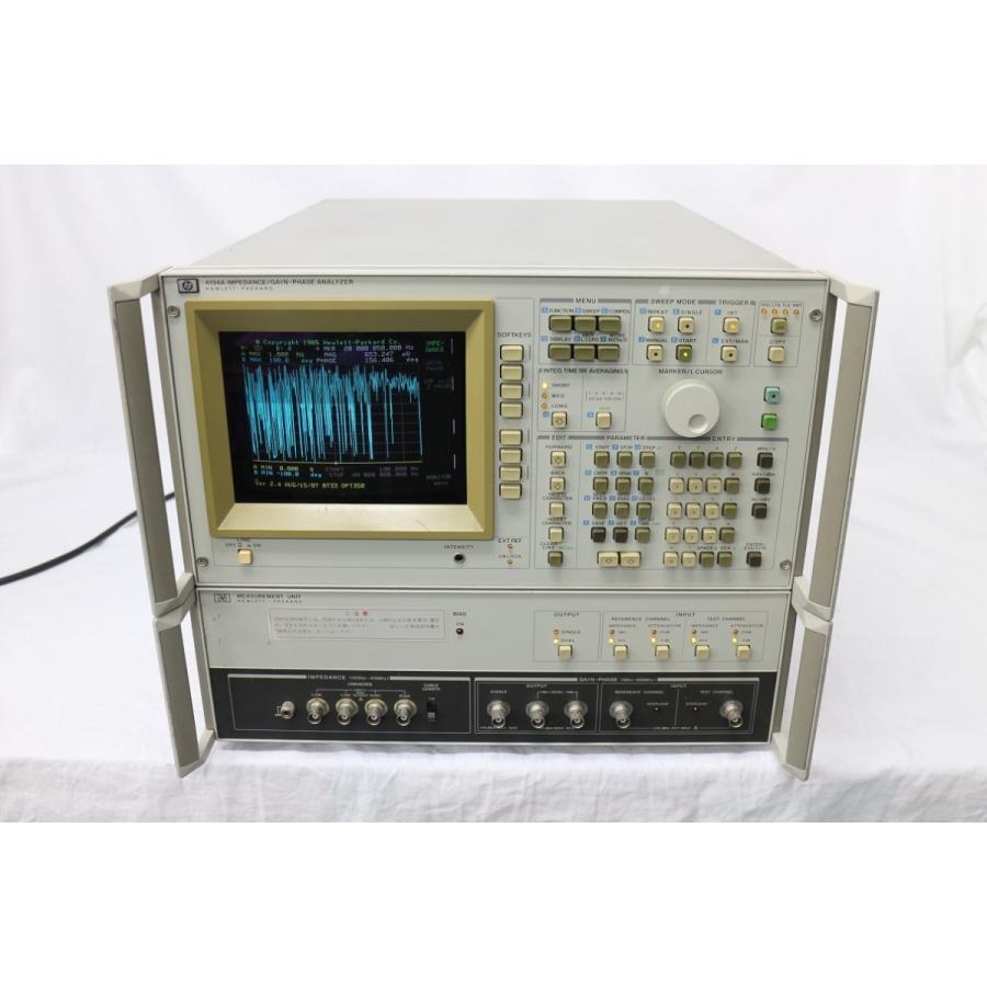 【正常動作品】HP 4194A /350 10Hz-100MHz インピーダンス/ゲイン・フェーズアナライザ｜hitechandfacility｜09