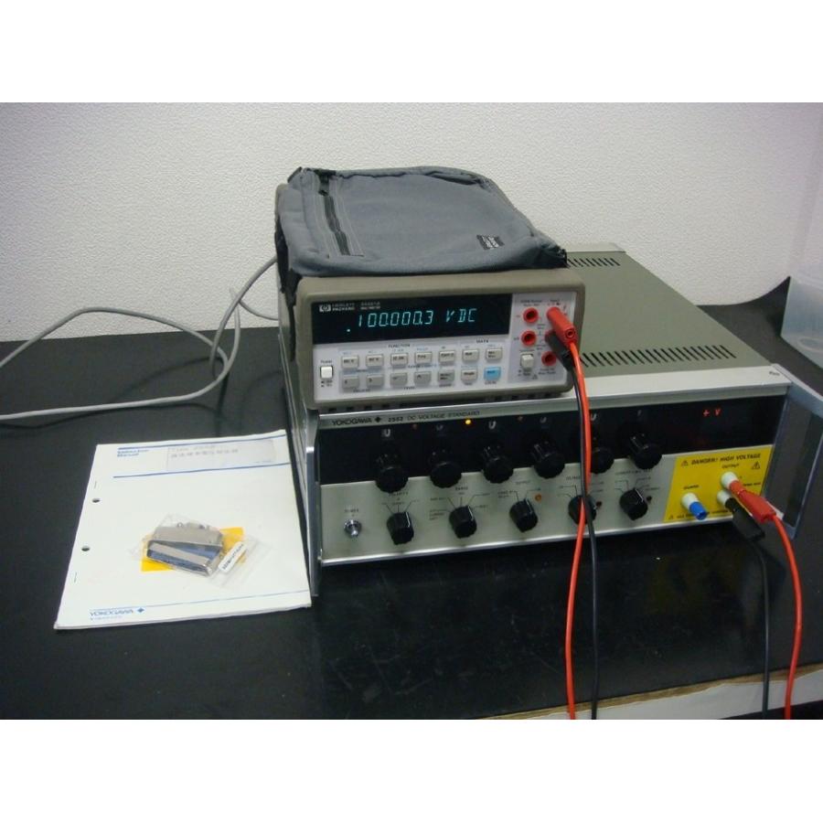 【正常動作品】YOKOGAWA 2552-12 1200V 25mA DC標準電圧発生器