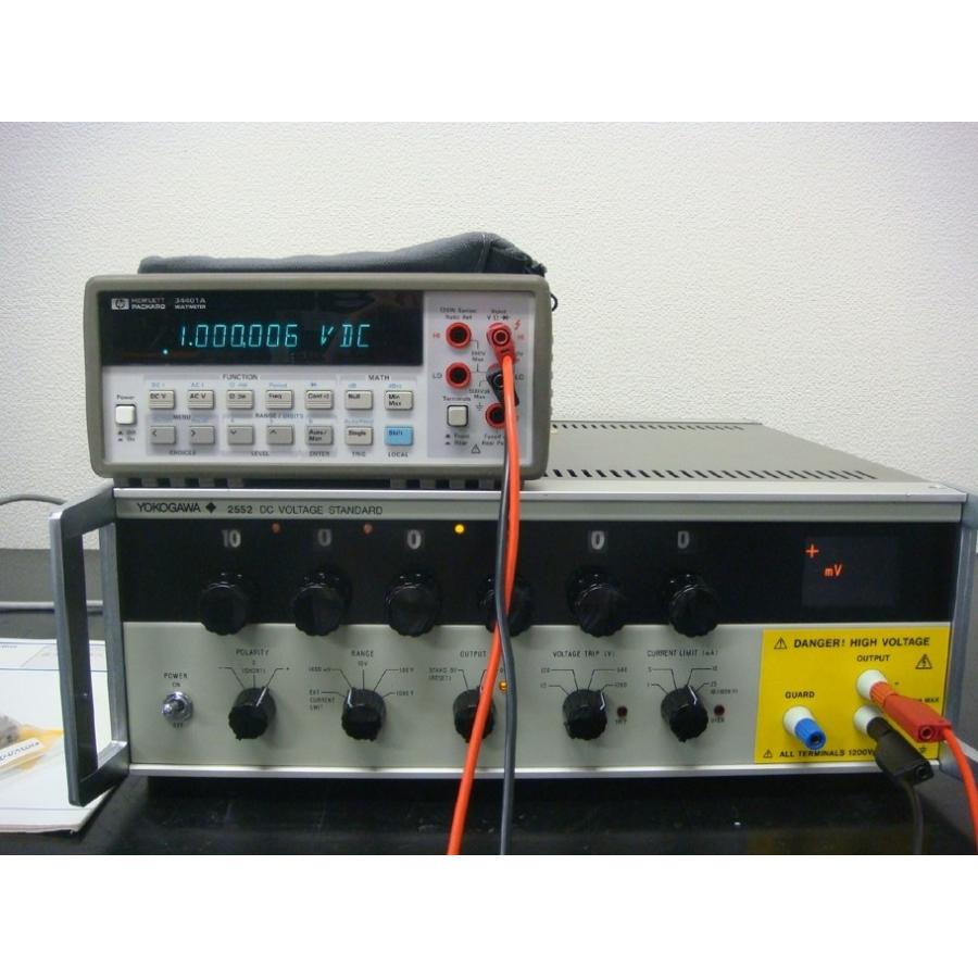 【正常動作品】YOKOGAWA 2552-12 1200V 25mA DC標準電圧発生器