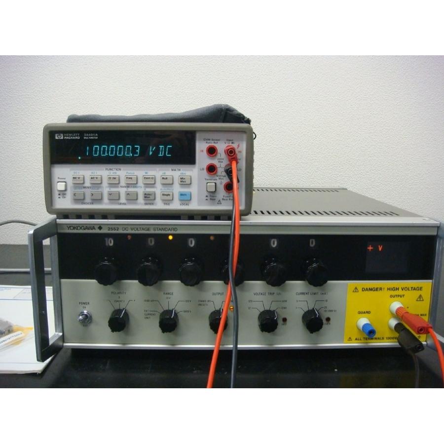 【正常動作品】YOKOGAWA 2552-12 1200V 25mA DC標準電圧発生器