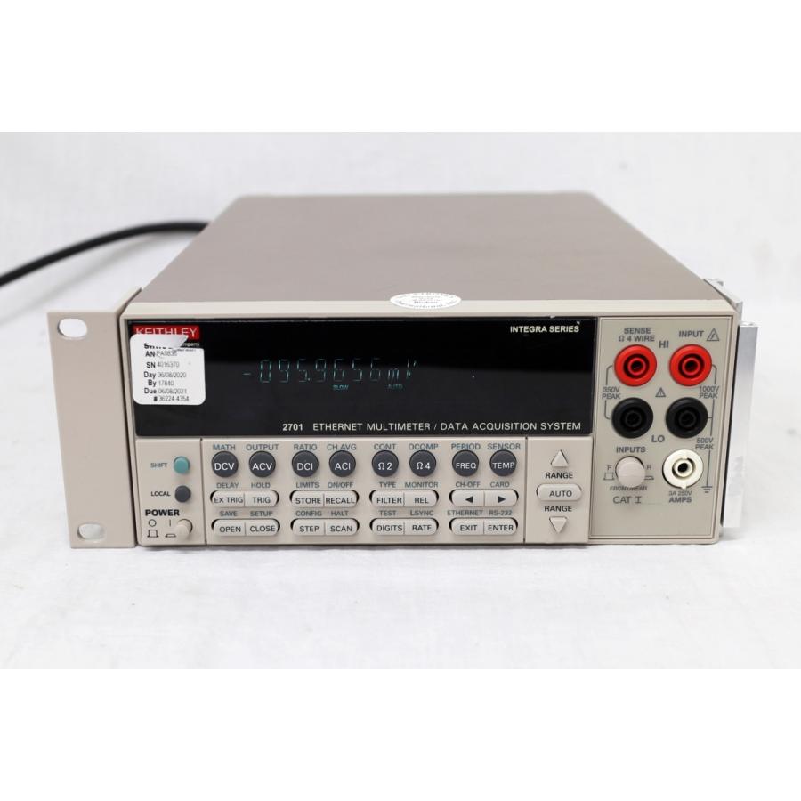 Keithley 2701 7701/7707 42ch Ethernet マルチメータ