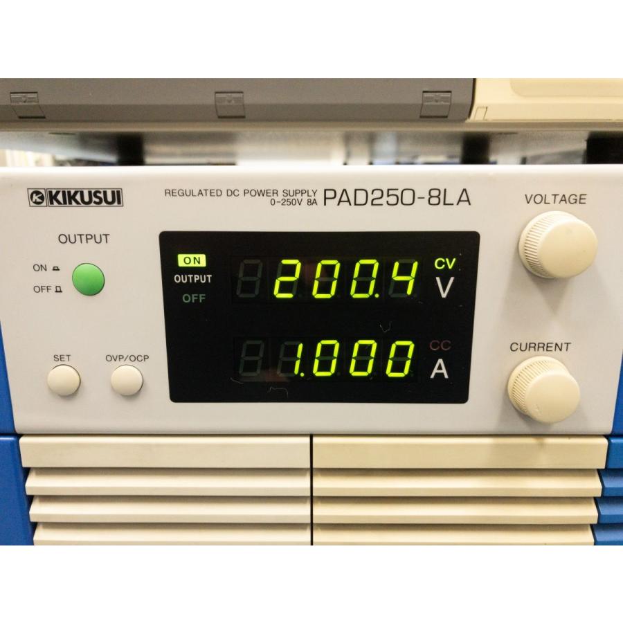 【正常動作品】KIKUSUI PAD250-8LA DC 250V 8A 2KW DC電源_2